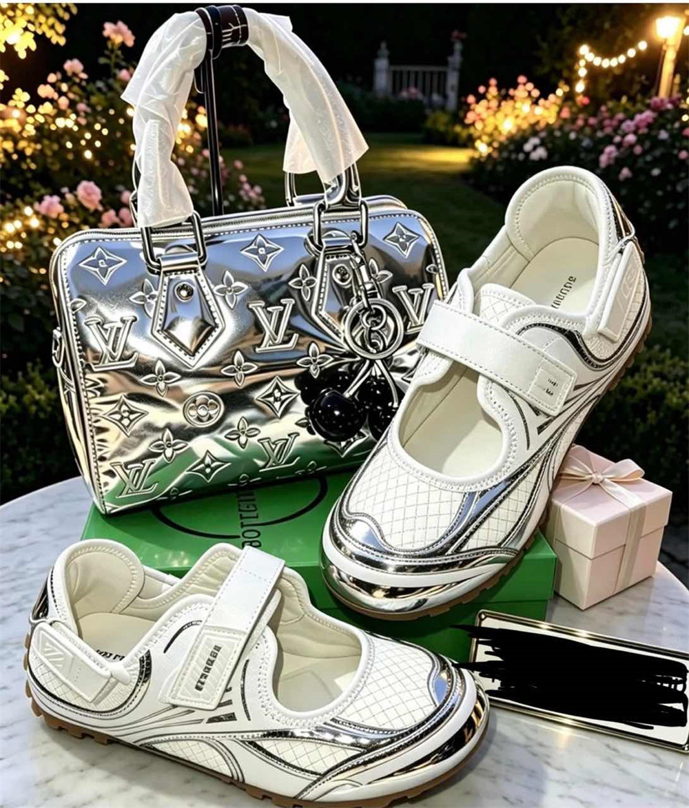 High quality sneaker & handbag free shipping LOV & BV #X1657 - Image 1