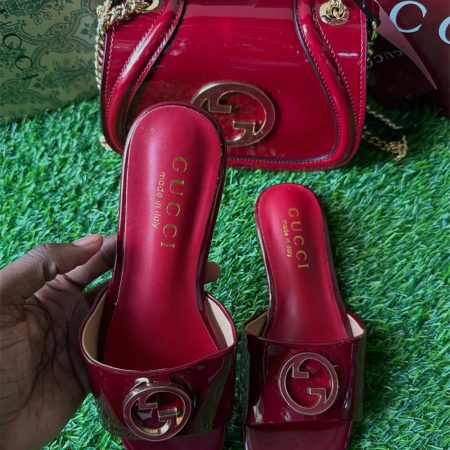 High quality slippers & shoulder bag free shipping GUI #X1660