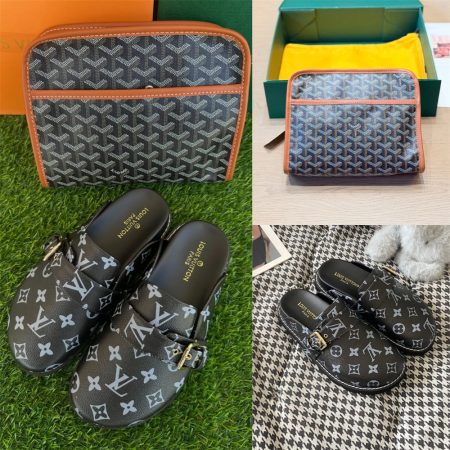 High quality slipper & wallet set free shipping GOY & BV #X1662