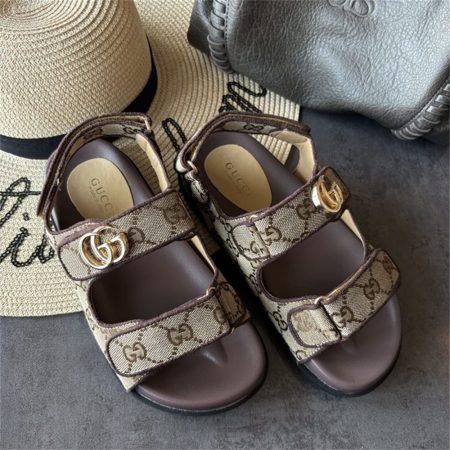 High quality sandals & hat set free shipping GUI #Z0770