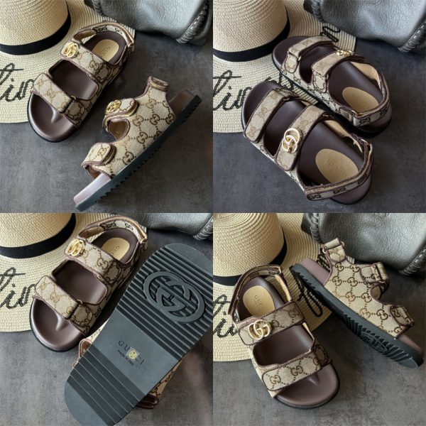 High quality sandals & hat set free shipping GUI #Z0770