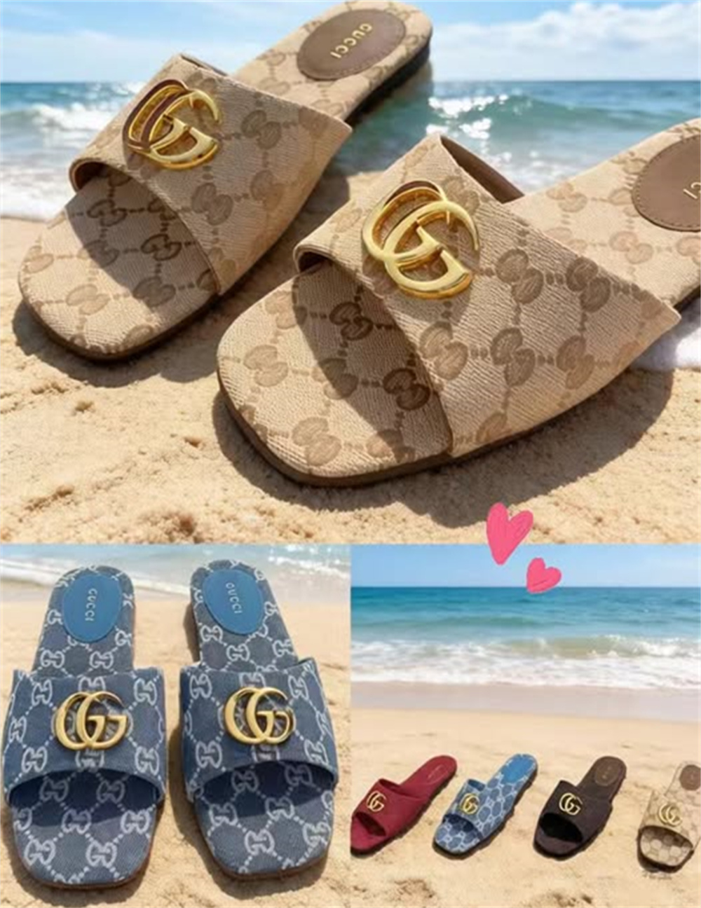 High quality slipper size:5-11 with box GUI #Z0807 - Image 4