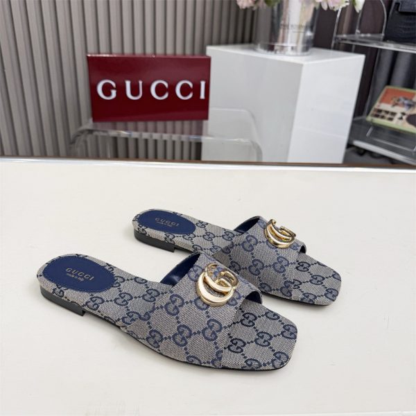 High quality slipper size:5-11 with box GUI #Z0807