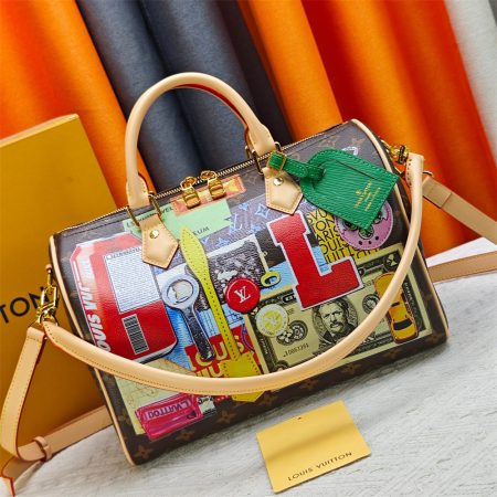 High quality Handbag speedy size:30*21*17cm LOV #Z0808 - Image 2