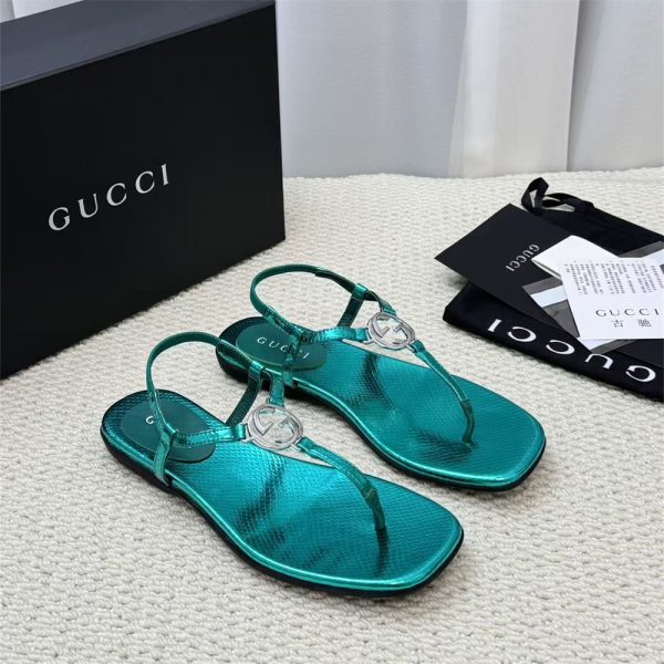 High quality sandals size:5-9 with box GUI #Z0821