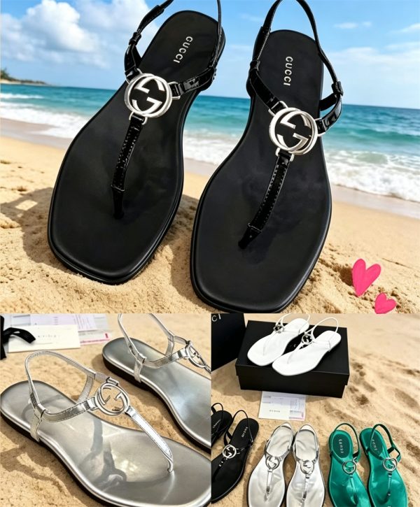 High quality sandals size:5-9 with box GUI #Z0821