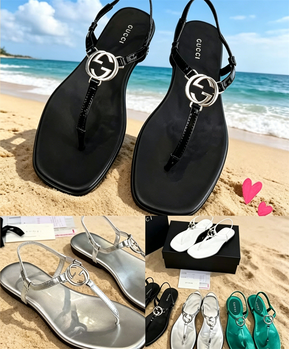 High quality sandals size:5-9 with box GUI #Z0821 - Image 5