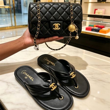 High quality slipper & shoulder bag set free shipping CHL #Z0825 - Image 2