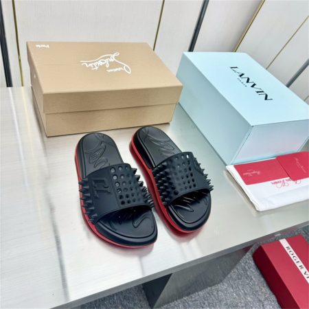 High quality slipper for men size:6-11 with box CLN PDD #Z0827 - Image 3