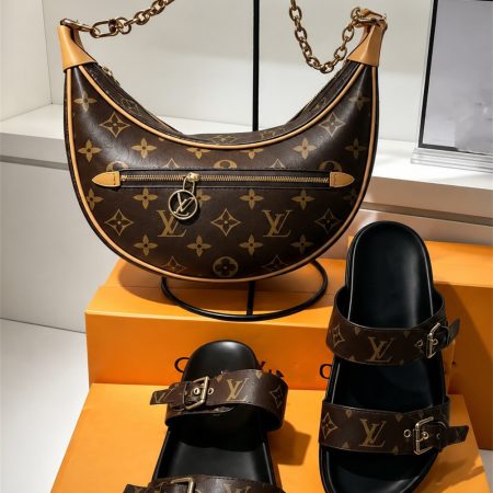 High quality slipper & shoulder bag set free shipping LOV #Z0831 - Image 2