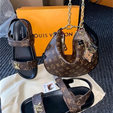 High quality sandals & shoulder bag free shipping LOV #Z0819