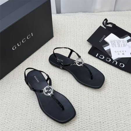 High quality sandals size:5-9 with box GUI #Z0821