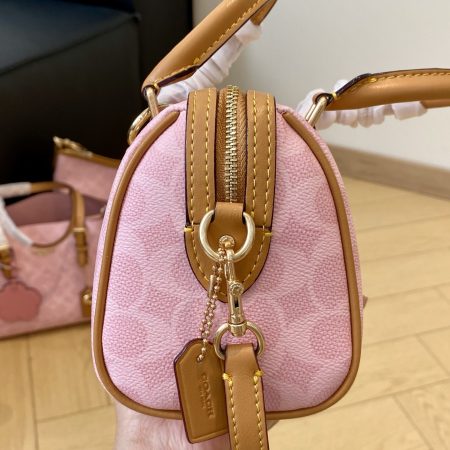 Pink Speedy Boston Pillow Bag Size:17.5*12.5*10cm#BO001 - Image 6