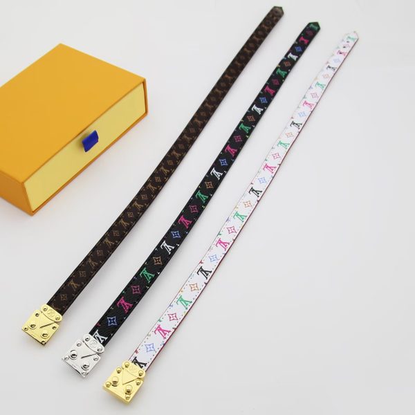 L leather bracelet #XSJ104933